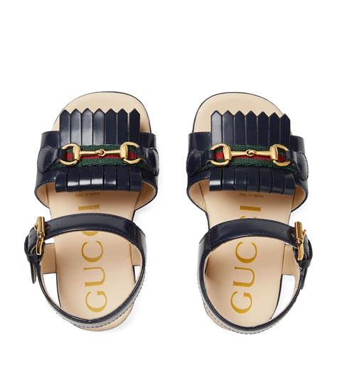 boy gucci sandals|brand new kids Gucci sandals.